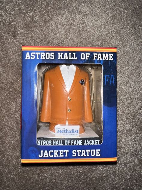 replica astros hof jacket statue|NEW.